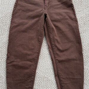 Vervet Brown Barrel Jeans size 27
